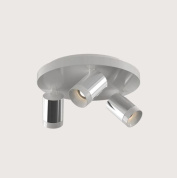 CSE03-0 Grau Set TRIO POLISHED Накладной спот хромированный