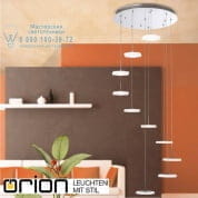 Потолочная люстра Orion Hexagon DLU 1722/10 satin