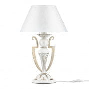 Настольная лампа Monile Maytoni белый с золотом-белый ARM004-11-W