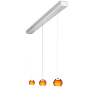 подвесной светильник с чередующимися золотыми элементами