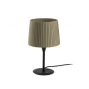 64317-37 Faro SAMBA Black/ribbon green mini table lamp настольная лампа черный