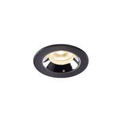 1005504 SLV NUMINOS® XS DL светильник встраиваемый IP44 200мА 7Вт с LED 2700K, 650лм, 40°, черный/хром