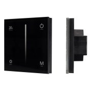 028113 Arlight Панель SMART-P35-DIM-IN Black (230V, 0-10V, Sens, 2.4G)