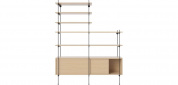 Rod shelf combination 11 Bolia книжный шкаф