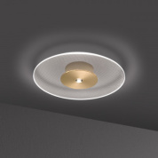 03407OSDHXXXX Elesi luce Air PL XL LED крупный круглый потолочный светильник латунь