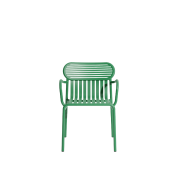 M0740327 WEEK-END Petite Friture Обеденный стул с подлокотниками садовый металлический мятный