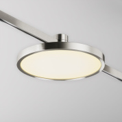 Трековый светильник Maytoni Plato 10W 590лм Платина TR153-1-10W3K-PT