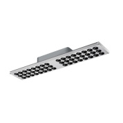 Workmates Flos Architectural Потолочный светильник прямоугольный Silver anodised f-a-095