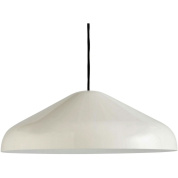 подвесной светильник с широким куполообразным плафоном кремово-белого цвета