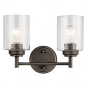 Winslow 2 Light Vanity Light Olde Bronze настенный светильник 45885OZ Kichler