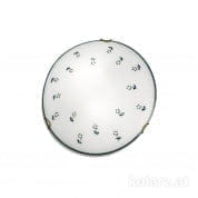 Kolarz MOON 731.12LED.4.17 потолочный светильник состаренная латунь ø40cm высота 9cm 1 лампа led