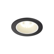 1003824 SLV NUMINOS® S DL светильник встраиваемый 250мА 8.6Вт с LED 4000K, 790лм, 55°, черный/белый