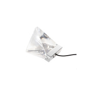 прикроватный светильник с узкой вертикальной вставкой IP40