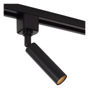 трековый спот вытянутой цилиндрической формы для точечного освещения однофазного шинопровода