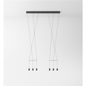 033804/11 Vibia Wireflow подвесной светильник с шестью источниками света
