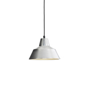 W2 014ALU Vrkstedslampe Made By Hand Подвес с металличесым плафоном в алюминиевой отделке, лаконичный дизайн