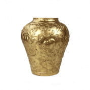 Taormina small vase - gold ваза, Villari