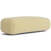 подушка цилиндрическая для кушетки в жёлтом цвете