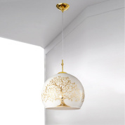 Kolarz LUNA 0392.31L.3.Al.Go подвесной светильник золото 24 карата ø40cm высота 200cm 1 лампа e27