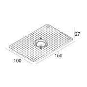 установочный комплект с декоративной решеткой