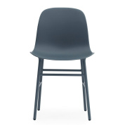 602813 Normann Copenhagen Form Стул со стальным каркасом, синий
