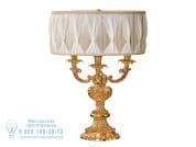 Caesar Настольная лампа French Gold с атласным абажуром Possoni Illuminazione 798/L3