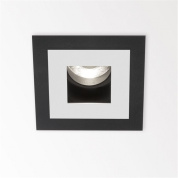 встраиваемый точечный светильник с квадратным адаптером