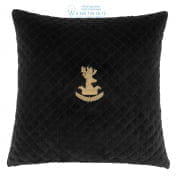110354 Pillow Aletti black velvet 60 x 60 cm Eichholtz