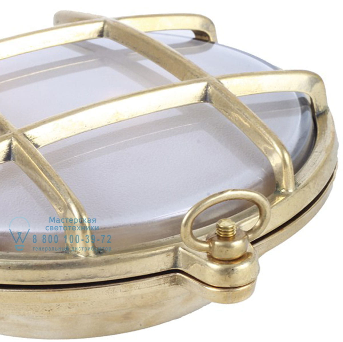 Ergo Marine Round Small Bulkhead Потолочный светильник прямого света