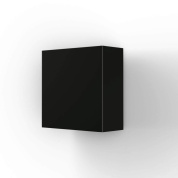 настенный светильник квадратной формы черного цвета с LED-модулями