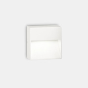 уличный настенный светильник белый с нижним направлением света