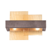 Kolarz Rettangolo 6040.60260/A настенный светильник brunito brushed янтарь ширина 32cm высота 24cm 2 лампы g9