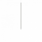 подвесная люстра цилиндрической формы хромированного цвета