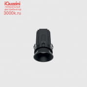 QA49 Laser iGuzzini Fixed round recessed luminaire - Minimal - flood - Super Comfort - Gold  satin-finish