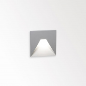LOGIC W S 930 A алюм. серый Delta Light встраиваемый в стену уличный светильник