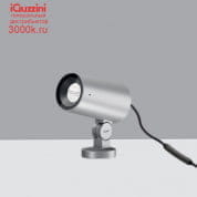 Q701 Palco InOut iGuzzini Spotlight with base - Warm White Led - Class III - Medium optic