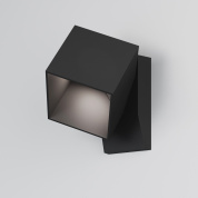 уличный настенный фасадный светильник кубической формы с направленным вниз светом