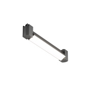 однофазный трековый линейный светильник черного цвета с модулем направленного света Unity