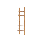 стеллаж дубовый 185×40