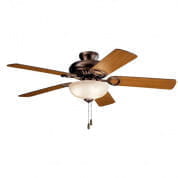 52" Sutter Place Select Fan Oil Brushed Bronze люстра-вентилятор 339501OBB Kichler