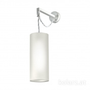 Kolarz Fantasia hilton 2264.61.1.W настенный светильник белый ø12cm макс. высота 41cm 1 лампа e27