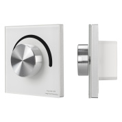 027115 Arlight Панель SMART-P37-DIM-IN White (230V, 1.2A, TRIAC, Rotary, 2.4G)