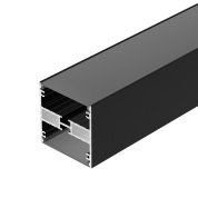 045652 Arlight Профиль LINE-5050-DUAL-2000 ANOD BLACK