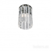 Kolarz Prisma 344.11M.5 точечный светильник хром ø12cm высота 20cm 1 лампа g9