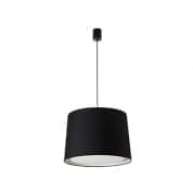 64315-56 CONGA BLACK PENDANT LAMP E27 ø500*350*ø450 BLACK L подвесной светильник Faro barcelona