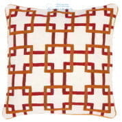 108030 Pillow Bradbury orange 50 x 50 cm Eichholtz