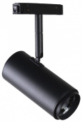 накладной светильник на штанге чёрного цвета для магнитного трека 48V