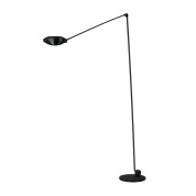 торшер с изогнутой стойкой и направленным светом для чтения