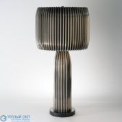 Crimp Table Lamp-Antique Nickel Global Views настольная лампа