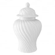 110589 Vase Castello white finish керамика Eichholtz